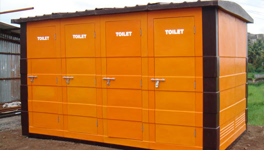 FRP Portable Toilet Cabin