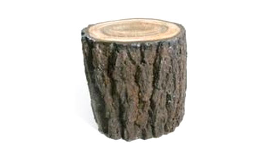 Fiber Log Stool