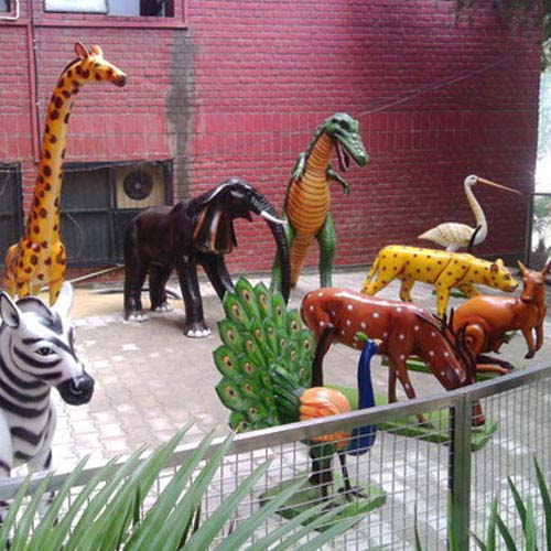 Fiberglass Animals Statues - Decorative Animal Statues and Fiberglass Animals  Sculptures