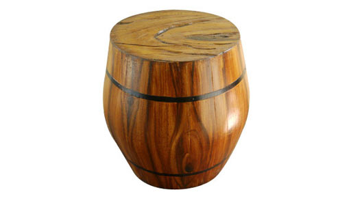 Fiberglass Barrel Stool