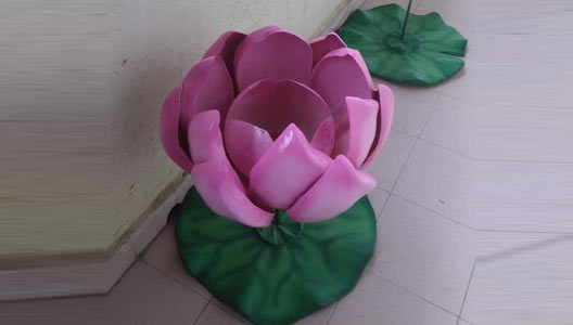 Fiberglass Lotus Flower