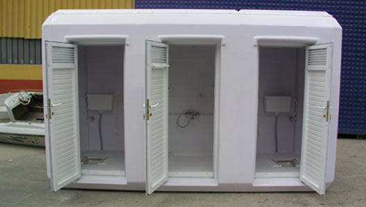 Fiberglass Toilet Cabin